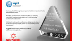 Isik Plastik awarded by IAPD
